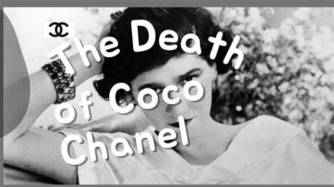 biography chanel coco|coco chanel cause of death.